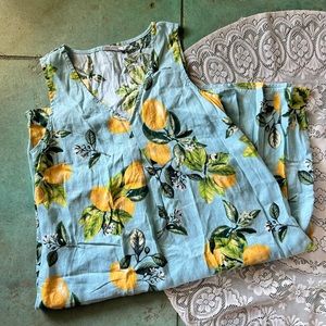 J. Jill :: Lemon Linen Dress